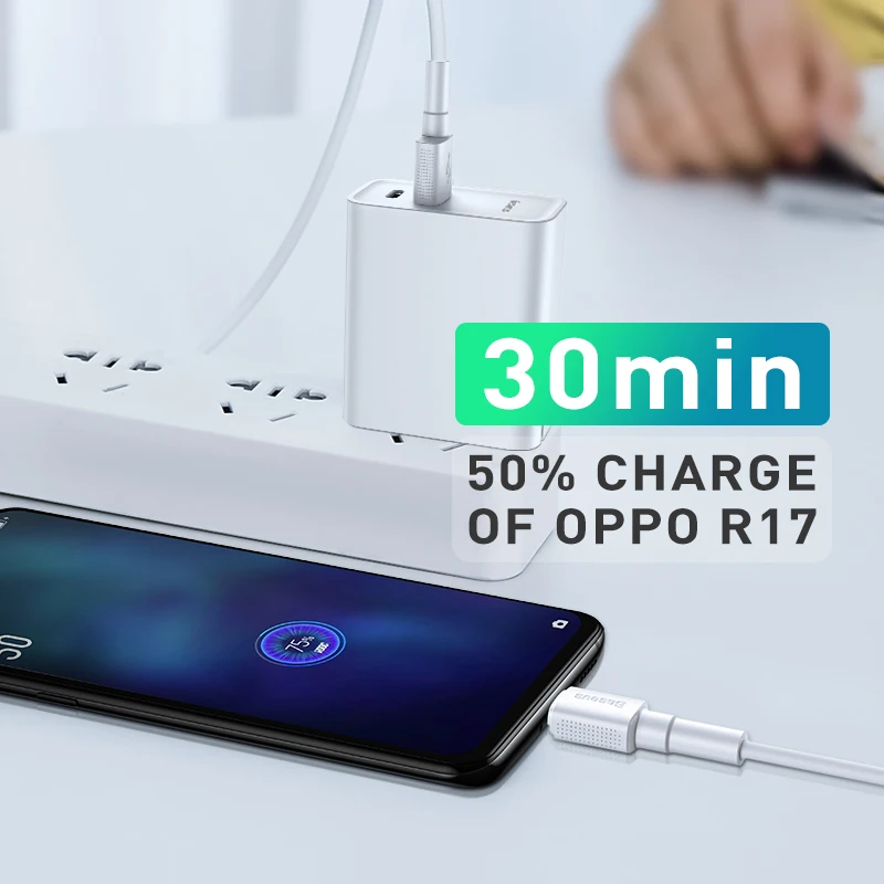 USB-кабель Baseus 4A кабель для быстрой зарядки Micro USB VOOC OPPO R15 R11S Plus A77 передачи данных |