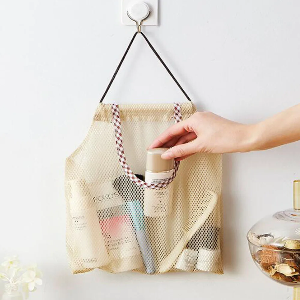 Сетчатый мешок для хранения овощей Складной бытовой многоцелевой подвесной
