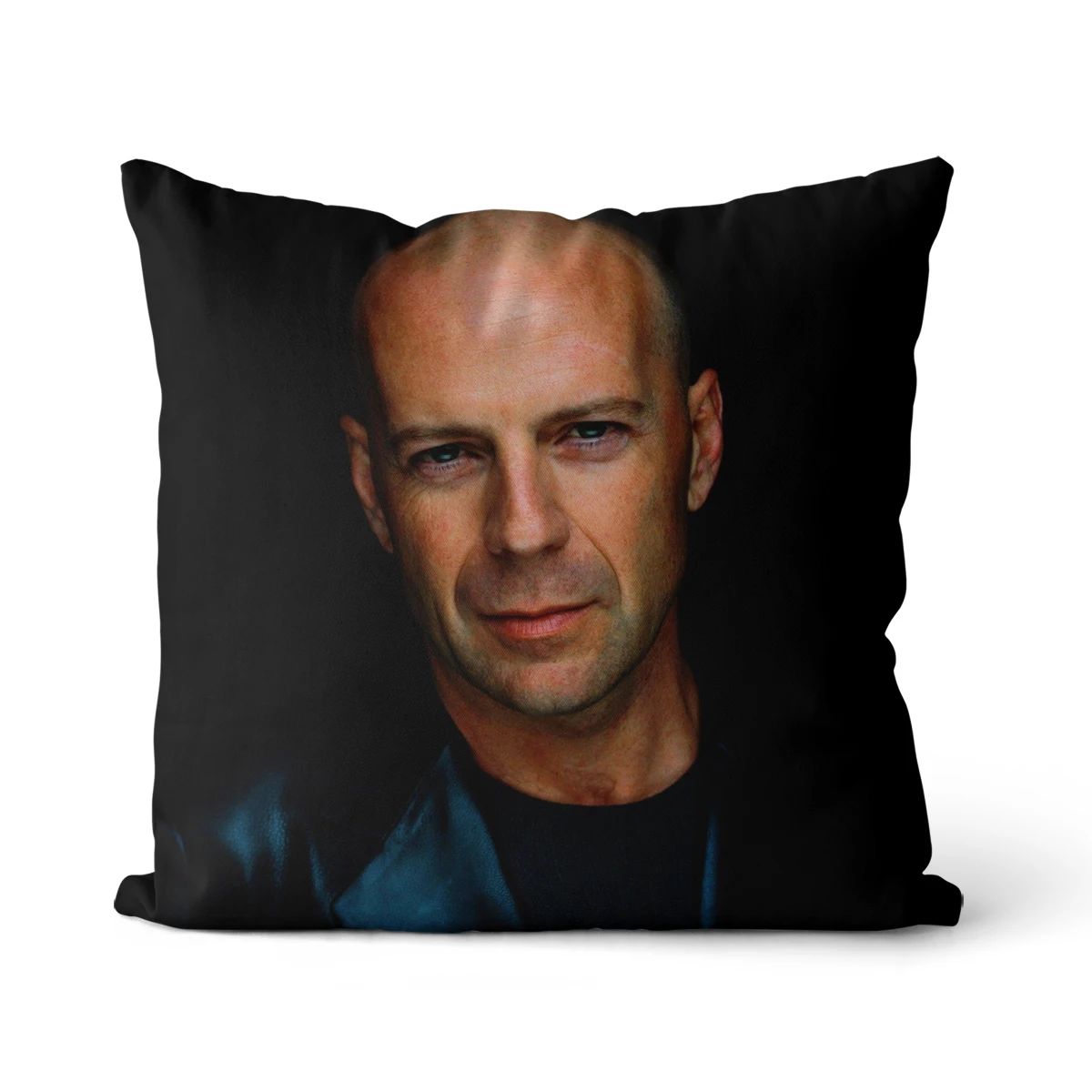 

Bruce Willis Velvet, Cotton Canvas square pillow cover cushion cover, used for sofa living room office party car