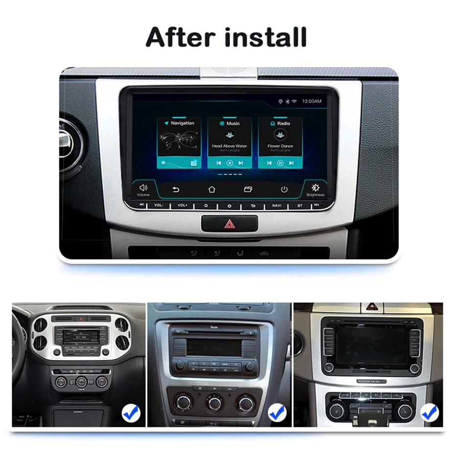 Для Volkswagen VW golf 6 5 passat B7 B6 polo skoda octavia автомобильное радио 2 Din Android 10 auroradio GPS навигация
