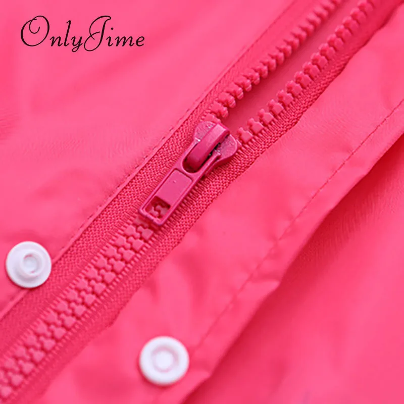 Only Jime/детский Модный водонепроницаемый костюм плащ с капюшоном детский Цельный