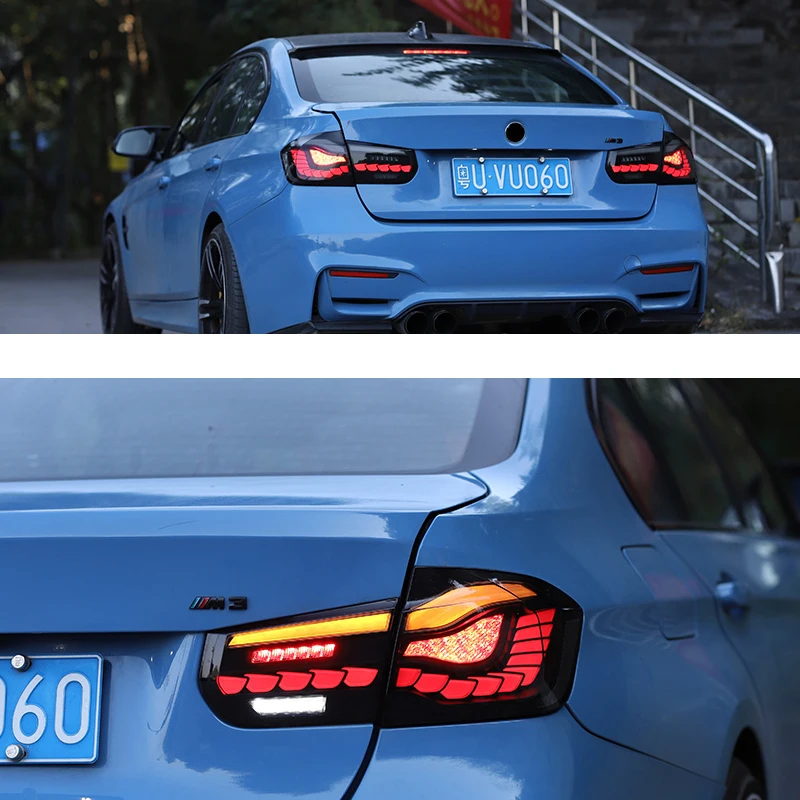 

1 Set for BMW F30 Tail Lights 2013-2019 F35 LED Tail Lamp M4 Design led tail light 320i 325i LED DRL Signal auto Accessories