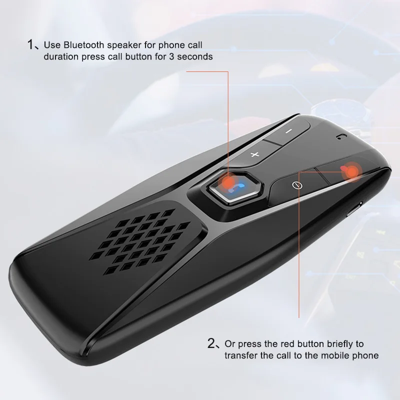 Новый беспроводной многоточечный Bluetooth 5 0 музыкальный плеер Hands Free автомобильный