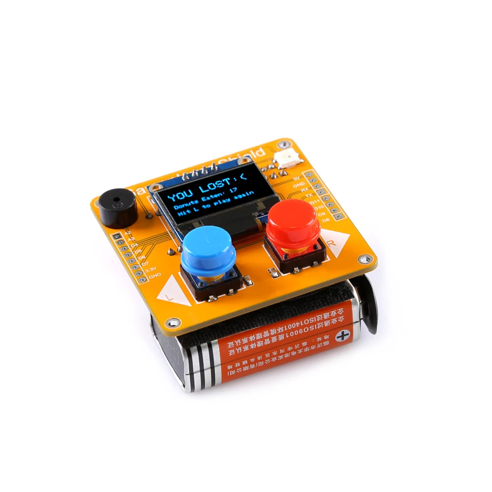 Набор Arduino для самостоятельной сборки игра Змея простая в программировании