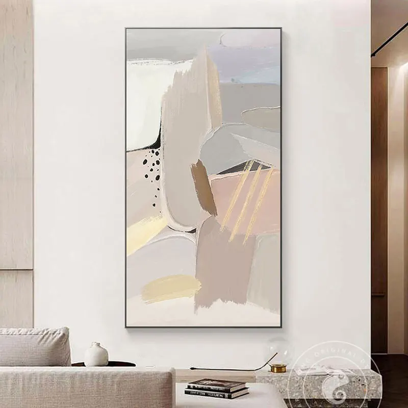 Abstract Morandi Colors Overlaps Canvas Painting Fashion Decorative Posters and Prints Wall Pictures for Living Room Home Decor | Дом и сад