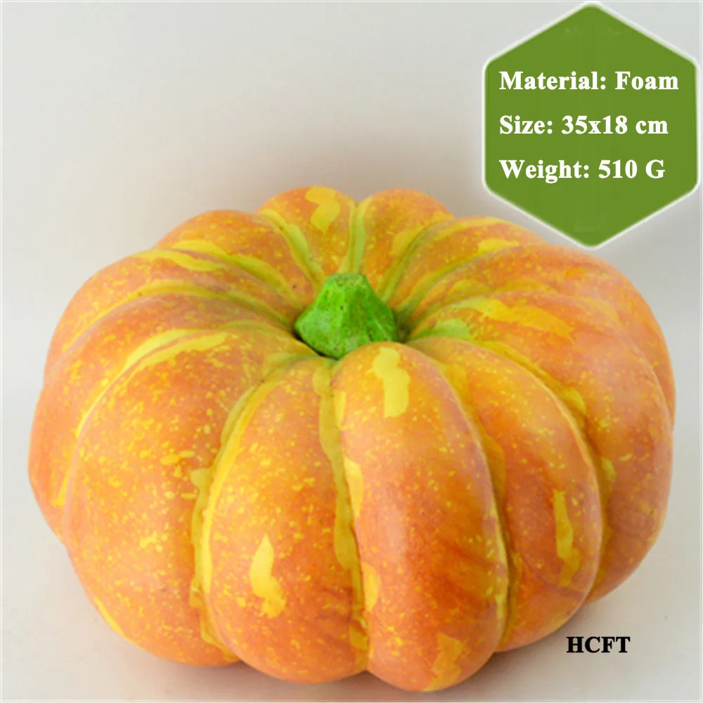 

Simulation fake pumpkin model hotel restaurant store shop home Halloween christmas decorations artificial vegetables props