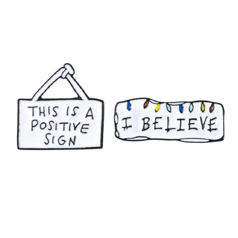 2 шт. Модная креативная брошь в стиле странные вещи с логотипом телевизора