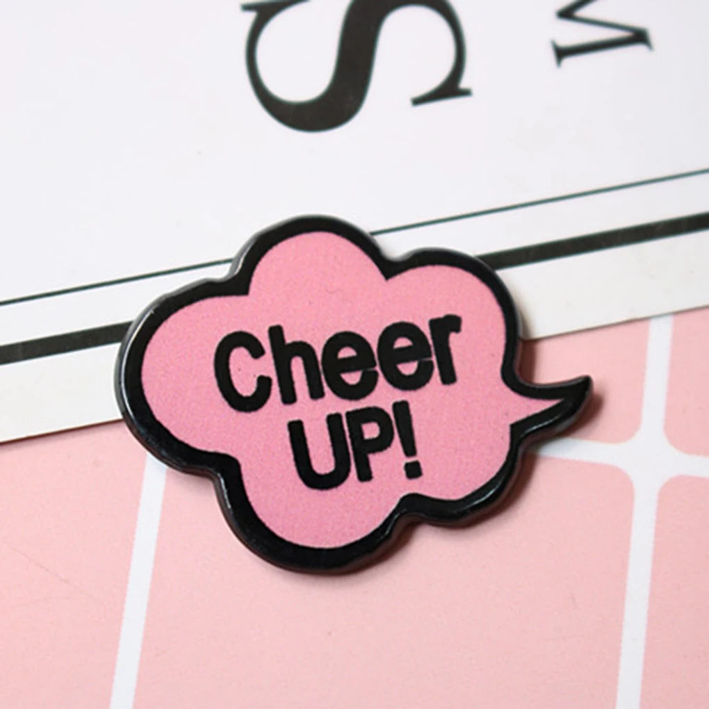 DIY Наклейка на чехол сотового телефона милые буквы Декор брошь заколка для волос