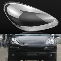 car headlamp lens for porsche cayenne 2011 2012 2013 2014 car replacement lens auto shell cover
