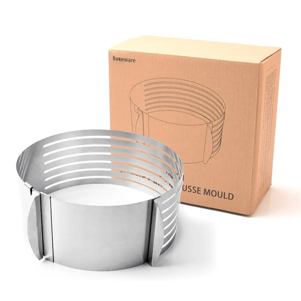 Diy Регулируемый нож для разрезания торта резки форма выпечки круглая хлеб торт