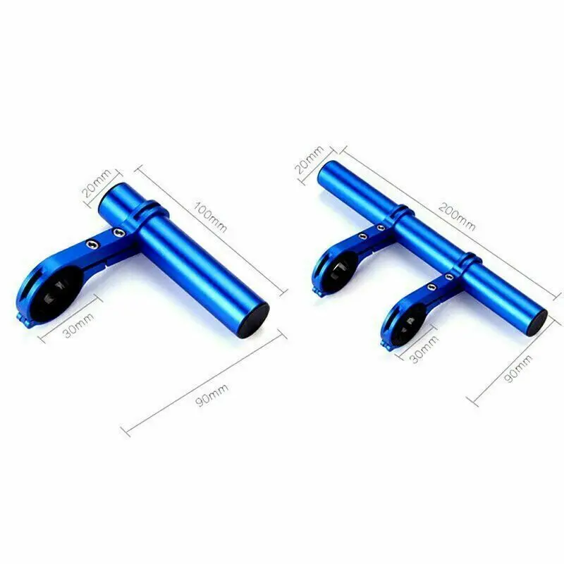 

20CM Tube Bicycle Handlebar Extender Mount Mountain MTB Bike Cycling Carbon Headlight Bracket Lamp Flashlight Holder Accessorie