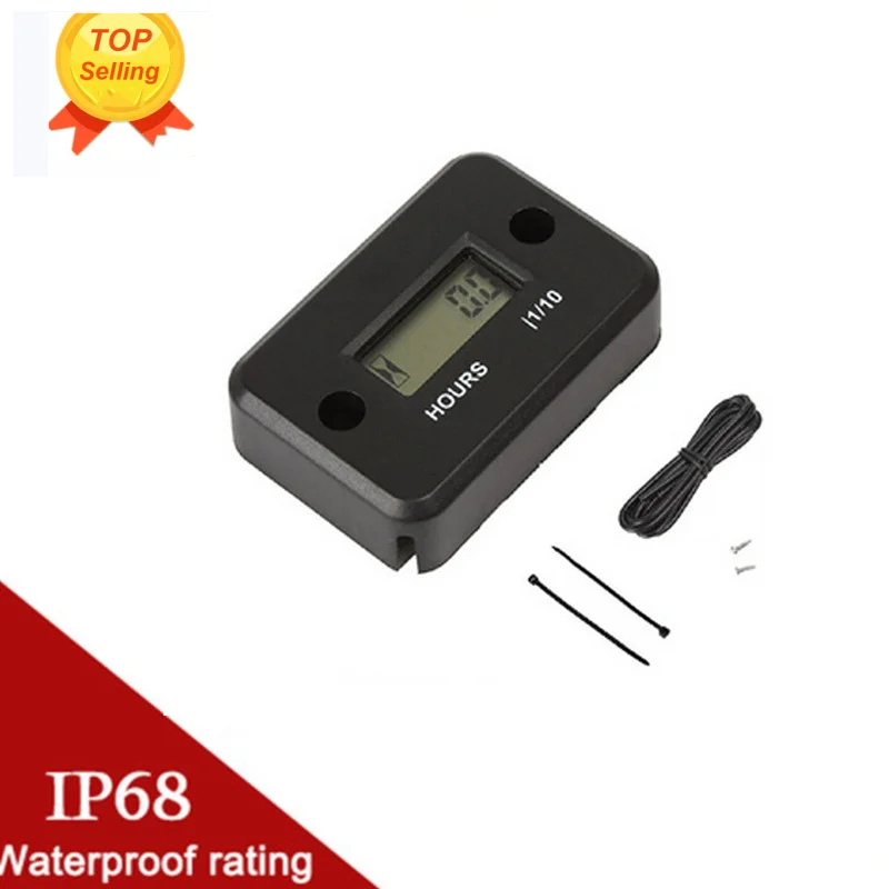 Счетчик часов Водонепроницаемый Цифровой Tach Датчик ЖК ДИСПЛЕЯ Для 4 х тактного