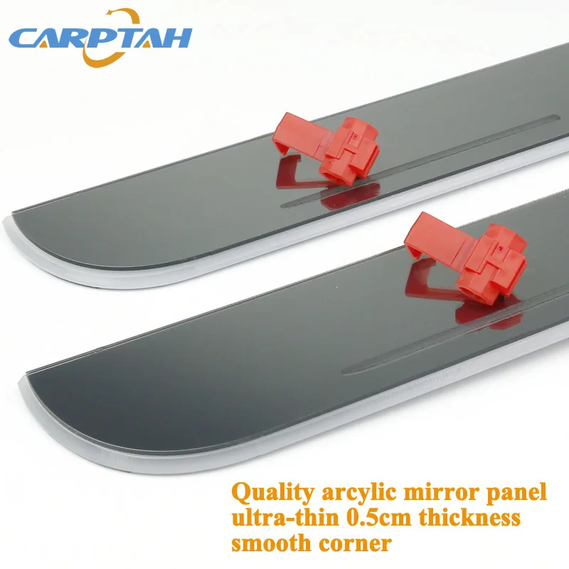 CARPTAH наружные части автомобиля светодиодный порог потертости пластины путь