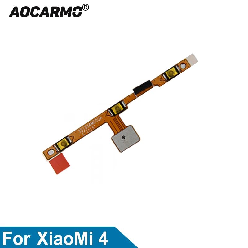 

Кнопка включения/выключения громкости Aocarmo для XiaoMi 4 Mi4 гибкий кабель запасные части