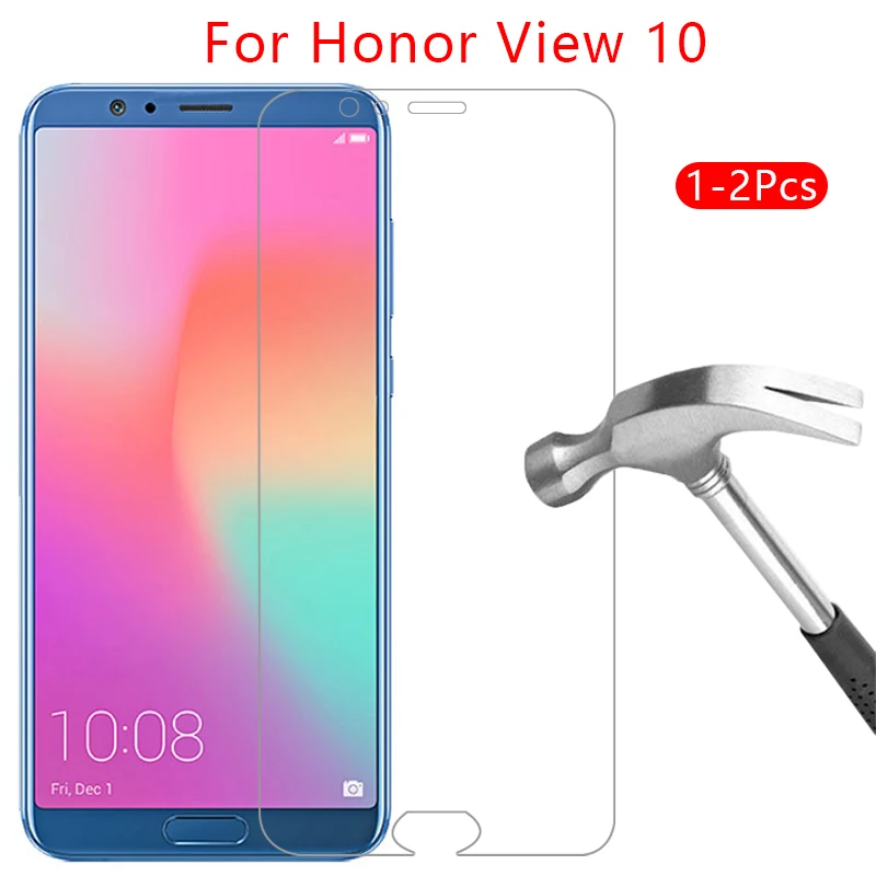 Чехол для honor view v 10 защитный экран из закаленного стекла huawei honer v10 view10 honorv10 5 99