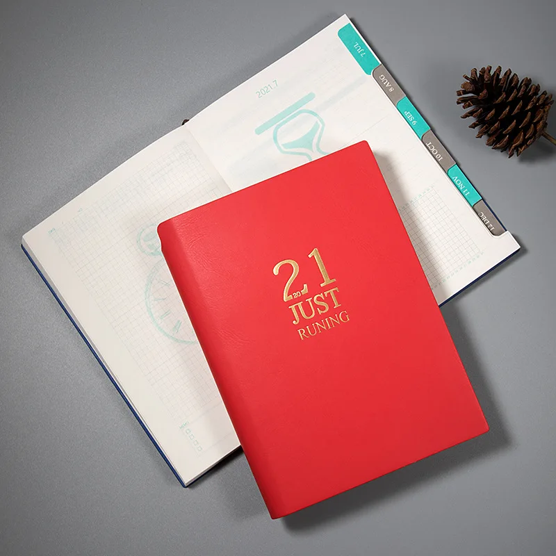 

Agenda 2021 Hardcover Beautiful For Records Notepad Leather NotebooksThe Books Business Pu