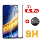 Защитное стекло для Xiaomi Poco X3 Pro, 9H, 2-1 шт.