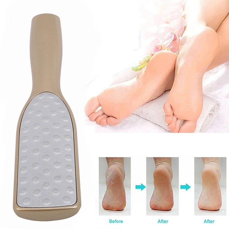 1 шт. инструмент для ухода за ногами с длинной ручкой толкатель кутикулы скребок