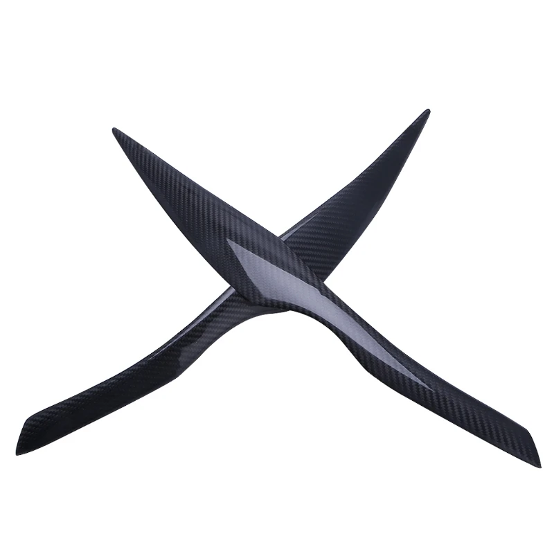 

1 Pair Carbon Fiber Headlight Eyebrow Eyelid Cover For 2005-2011 E90 E91 28GC