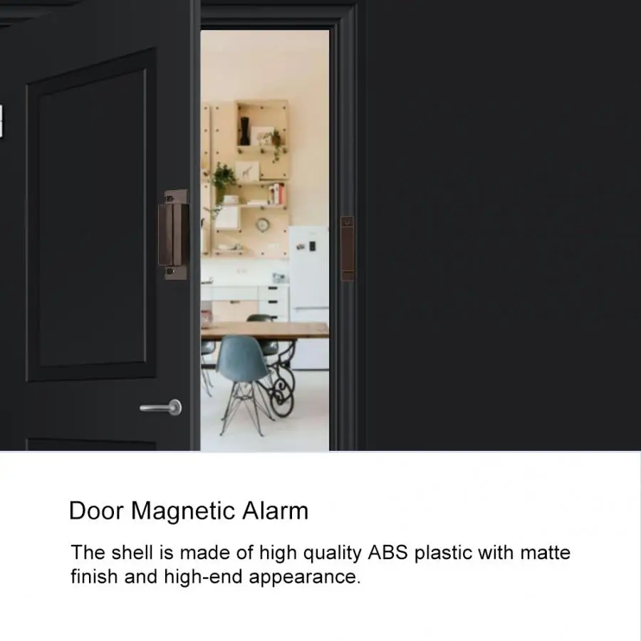 Магнитная контактная сигнализация на дверь и окно охранная система безопасности