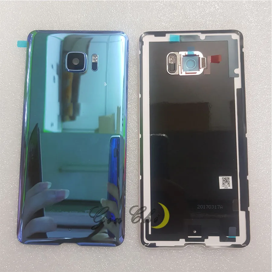 Оригинальный чехол 5 7 дюйма для HTC U ultra задняя крышка стеклянная дверь Ultra 1u 2PZF1