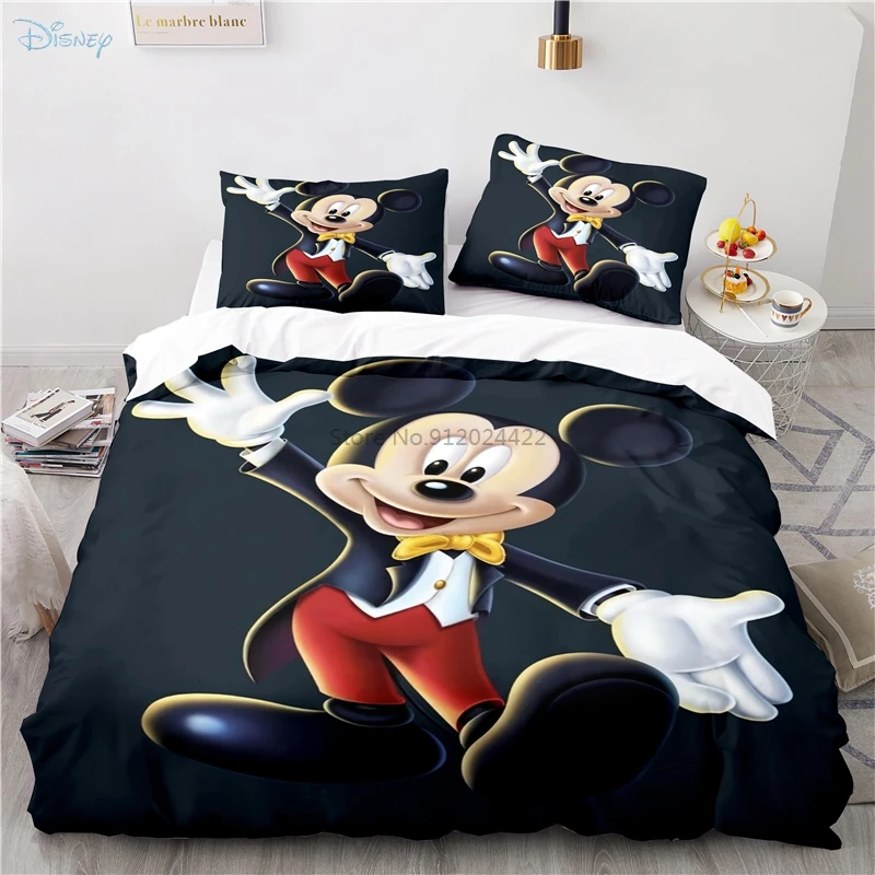 Комплект постельного белья Disney с Микки Маусом комплект Красного для влюбленных