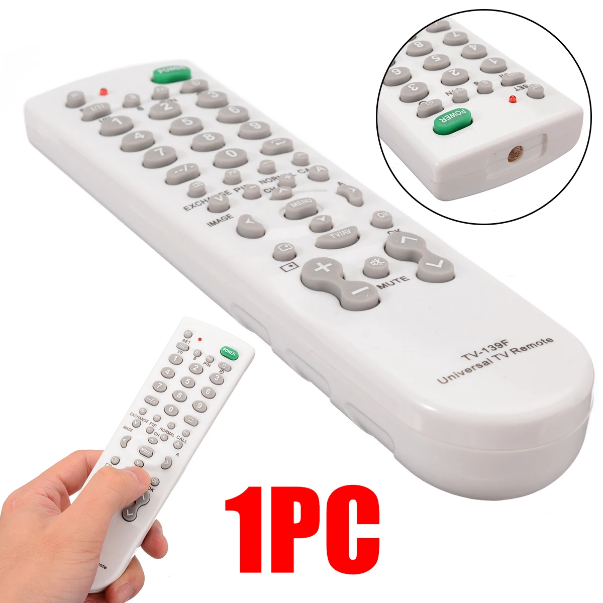 

Универсальный пульт дистанционного управления для телевизора 139F, многофункциональный пульт дистанционного управления для телевизора