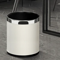 trash can household living room light luxury creativity modern simple kitchen bedroom toilet officelarge capacity bucket garbage