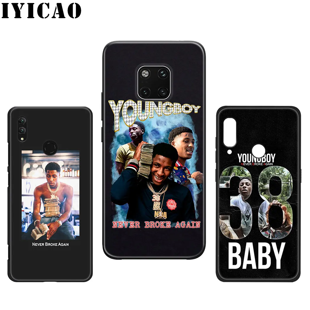 YoungBoy Never Broke Again Soft Silicone Case for Huawei Mate 30 Pro Lite Y9 Prime P9 P8 Cover |