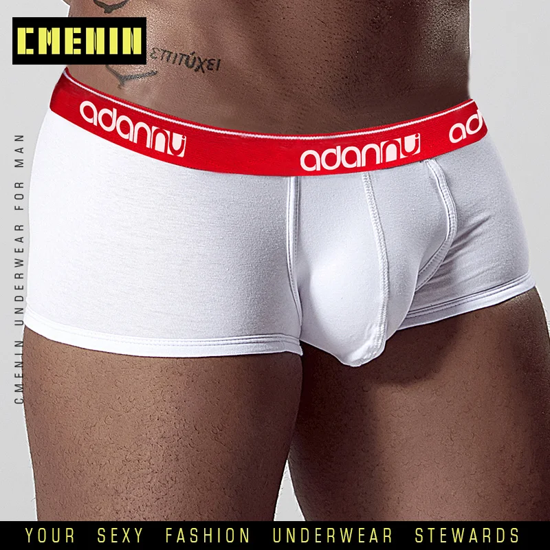 Сексуальные мужские трусы-боксеры нижнее белье Cueca хлопковые трусы нижние гей