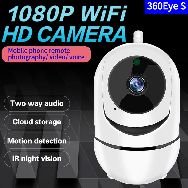 KinJoin 360 глаза интеллигентая (ый) Камеры Скрытого видеонаблюдения 2 миллионов HD