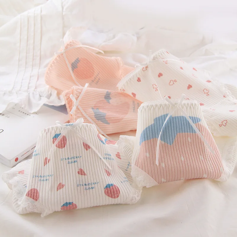3 шт./партия детское нижнее белье хлопковые трусики для девочек детские трусы