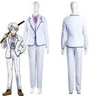 Костюм для косплея Hanyou no yashhime Towa Higurashi, белая рубашка, штаны, Униформа, костюм на Хэллоуин, карнавальные костюмы