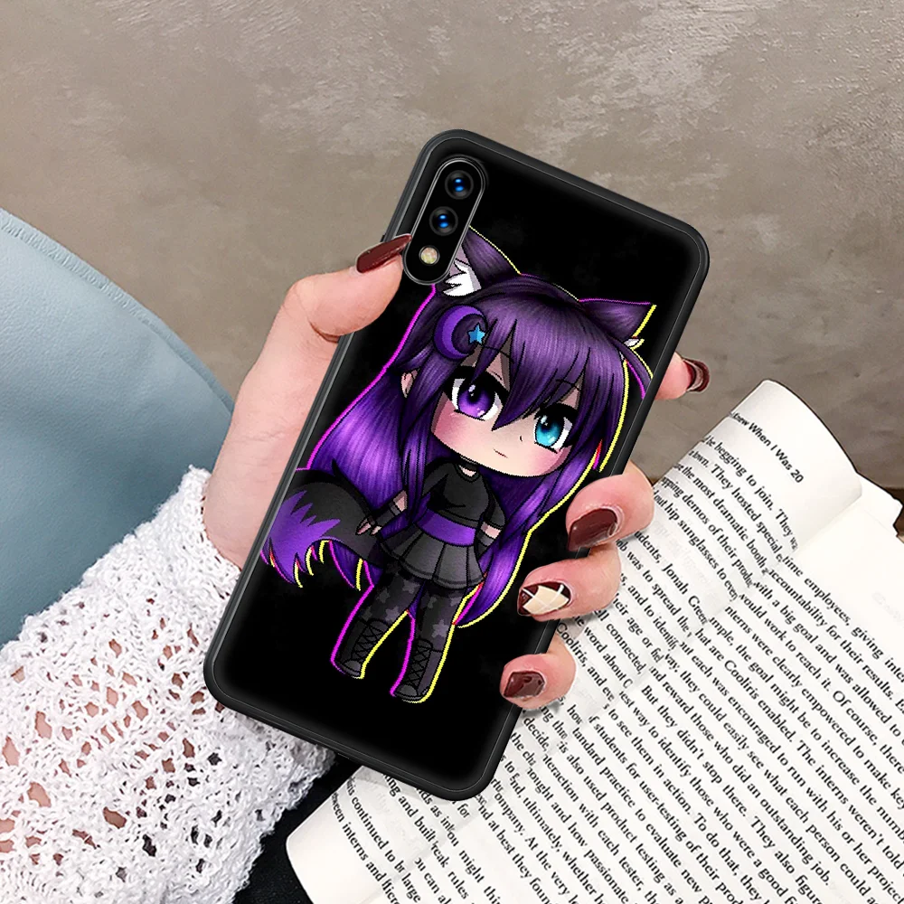

Social game Gacha Life Phone Case For Huawei Honor 6A 7A 7C 8 8A 8X 9 9X 10 10i 20 Lite Pro Play black Bumper Silicone