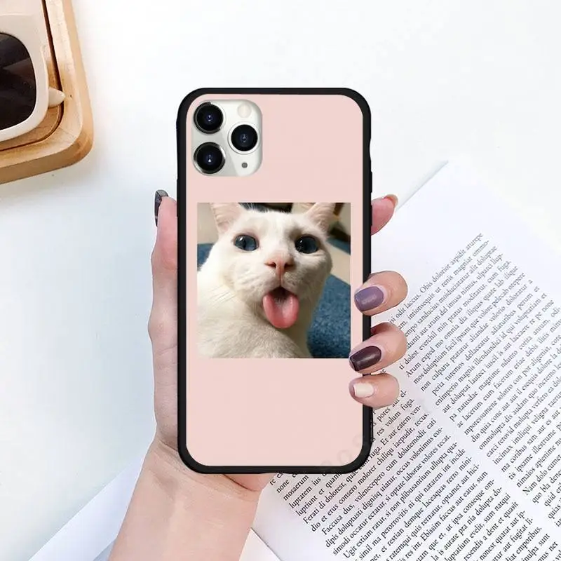 

dog cat art funny cute animal pattern Phone Case for iPhone 11 12 pro XS MAX 8 7 6 6S Plus X 5S SE 2020 XR Luxury brand