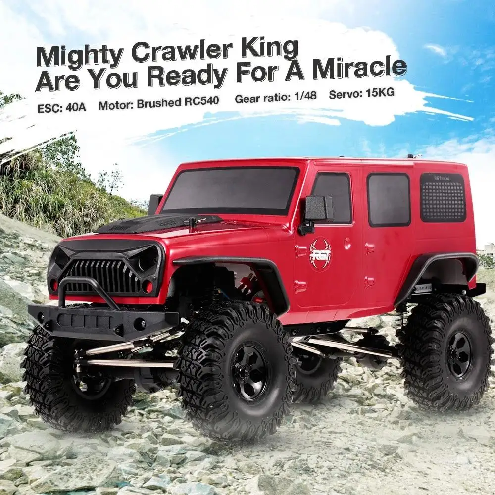 Hobbylan RGT 86100 1/10 2 4G 4WD RC Rock Crawler|Радиоуправляемые автомобили| |