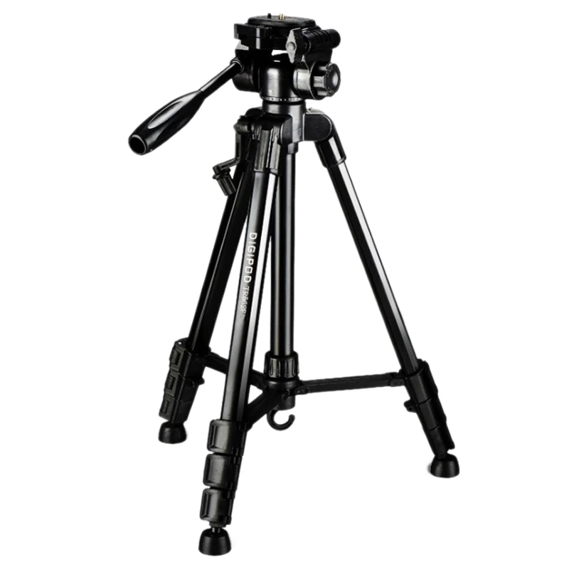 

DIGIPOD TR562F Tripod 1.45M Portable PTZ Tripod Suitable for Cameras, Fishing Lights, Photography Lights, Projectors