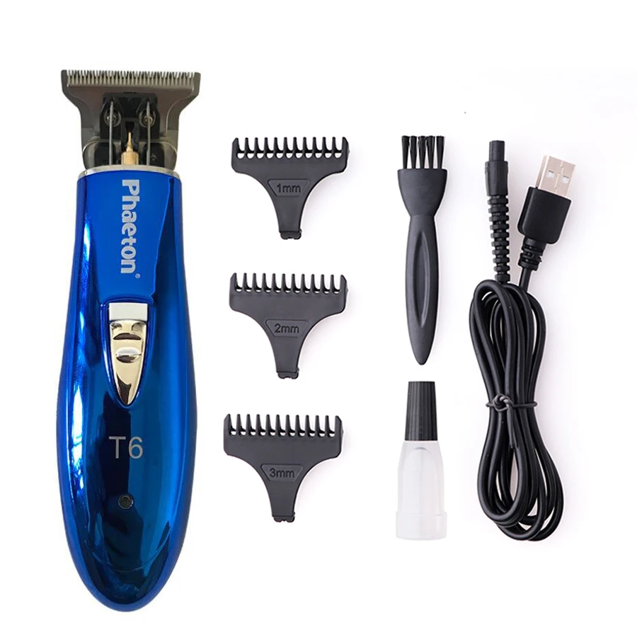 Профессиональная Беспроводная Машинка для стрижки волос бритье бороды Мужская