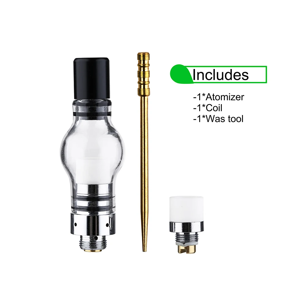 LTQ Vapor Mini Globefish резервуар для воска керамическая катушка 510 резьба стеклянный | Дом
