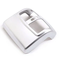 car abs silver rear air condition outlet vent cover trim sticker accessories for mercedes benz w212 e class 2012 2015