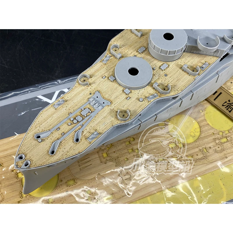 Маскировочный лист в масштабе 1/350 для деревянной колоды Trumpeter 05339 USS BB 34 New York