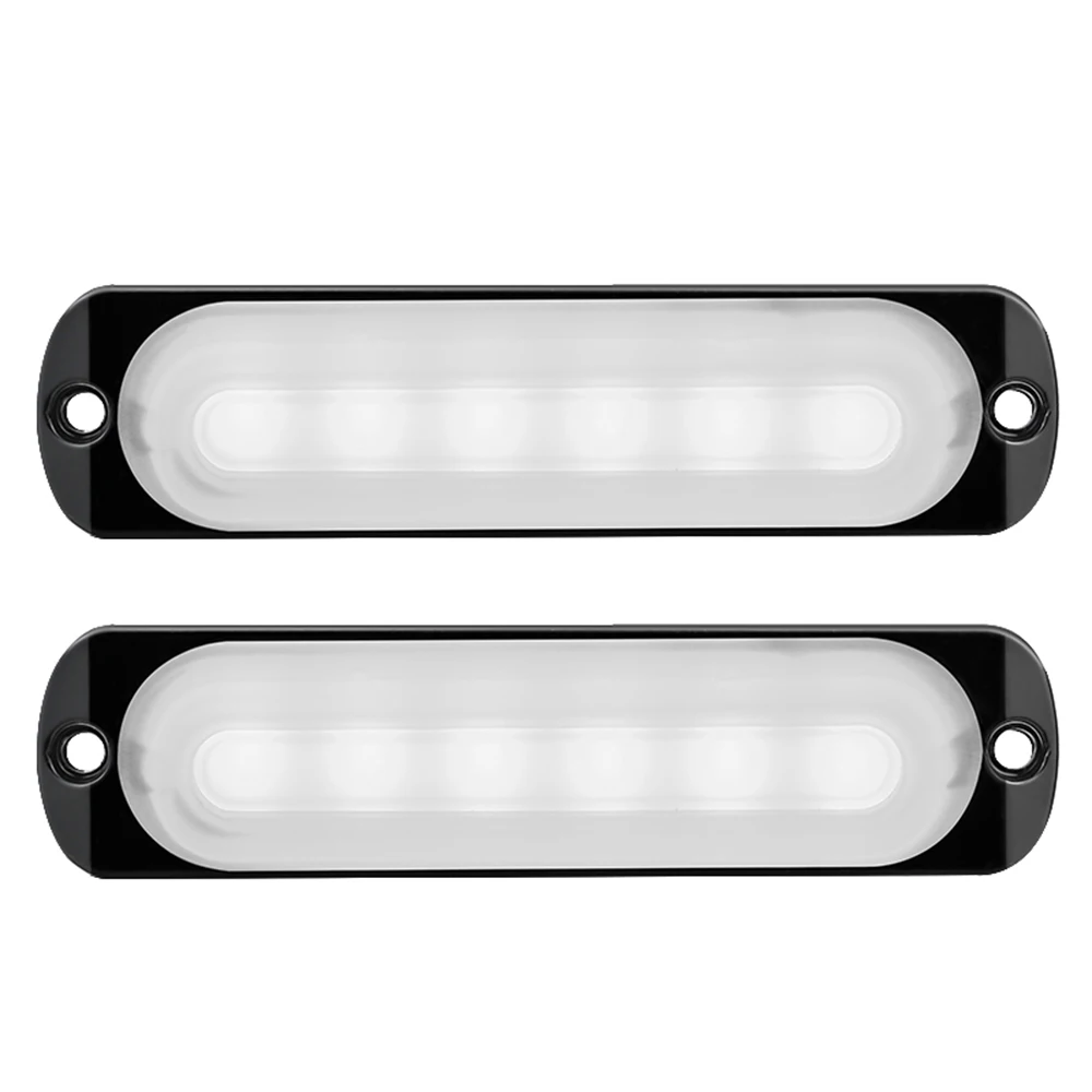 

1Set 12V 24W White 6 LEDCar Truck Fog Light Lamp Off-Road Safety Urgent Signal Car LED Bulb Turn Signal Light Super Bright White
