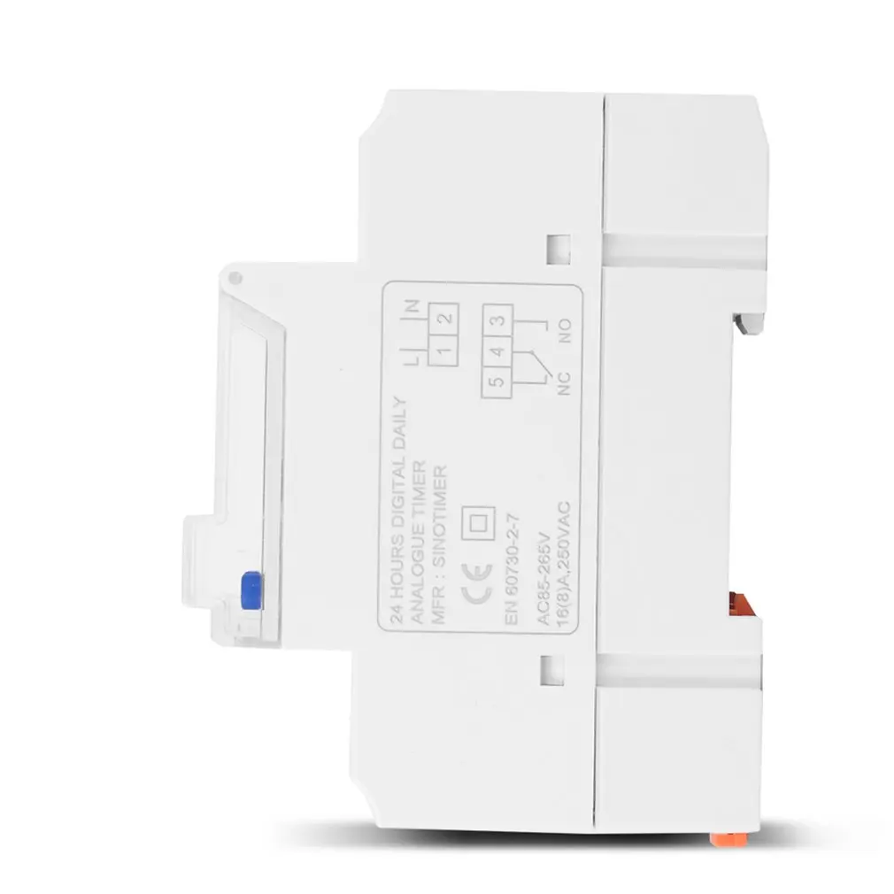 

Big LCD Display Backlight Digital Weekly Programmer 85-265V 1NO + 1NC Cycle Time Controller DIN Rail