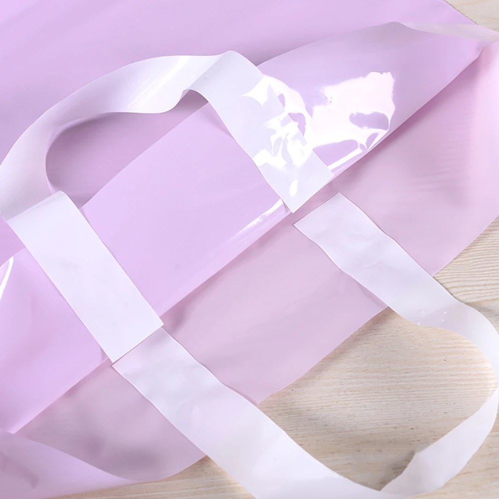 Пластиковые сумки для товаров с ручками многоразового использования покупок