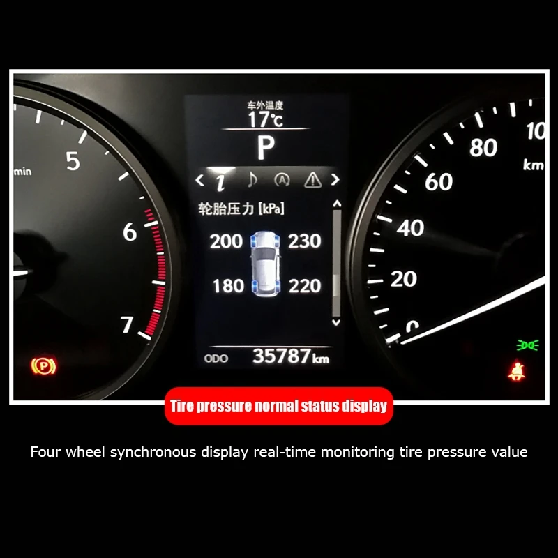 

Car TPMS Tire Pressure Monitoring System Car Screen Display for Toyota Lexus NX NX200T NX300H 2015-2020