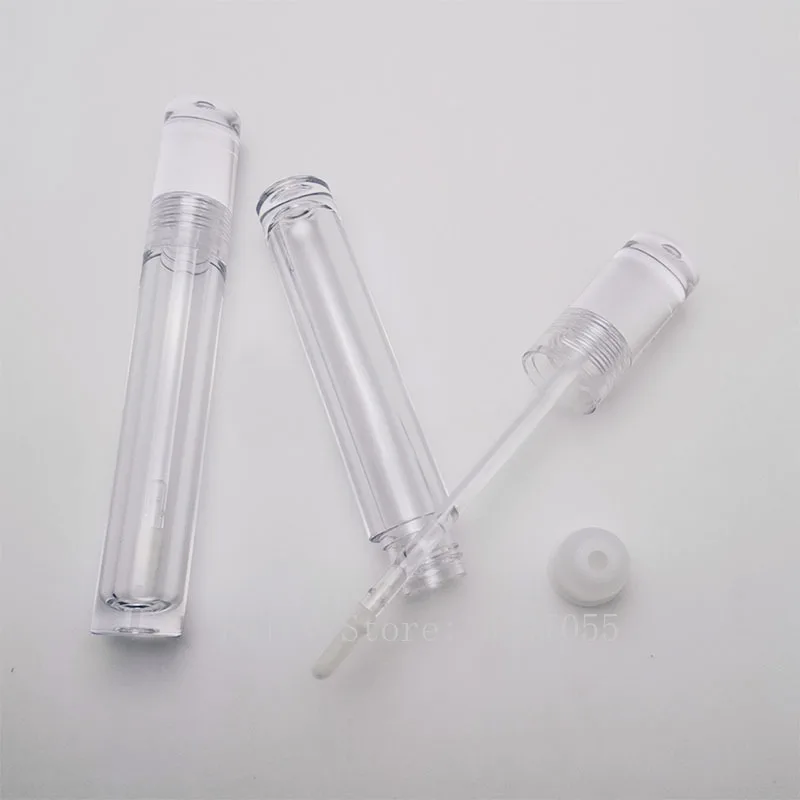 Прозрачная Косметическая туба для блеска губ 5 мл пустая губная помада 25/50 шт.