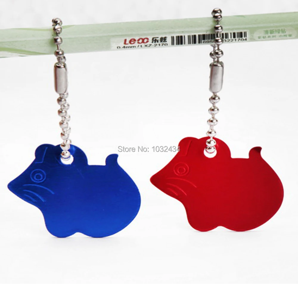 

200 pcs/lot Mouse Shaped Custom Engraved Pet Cat Dog ID Tag Pendant Pet ID Name Tag Free Shipping