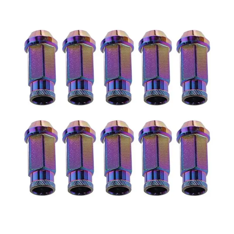 20 шт. гайка для блокировки колес алюминиевая железная Противоугонная шин