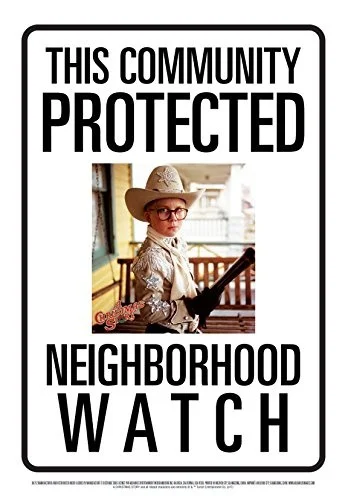 

Aquarius Community Watch a Christmas Story Ralphie Tin Sign 20x30