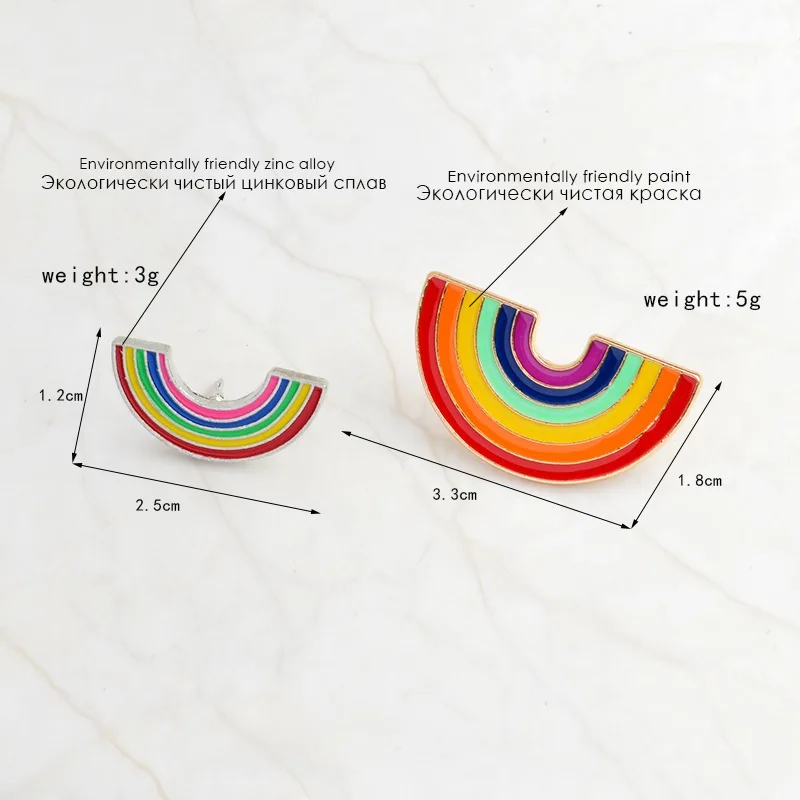 1 шт. женская брошь в виде радуги | Дом и сад
